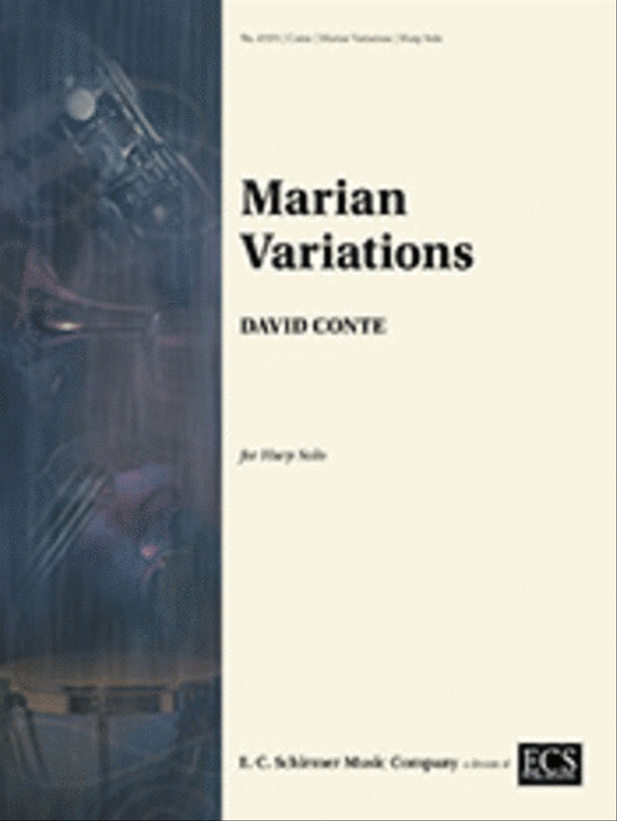 Marian Variations Harp scores gallery preview page 1