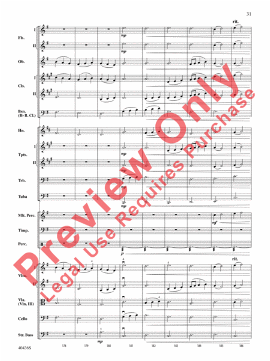 The Magic of Harry Potter Full Orchestra scores gallery preview page 32