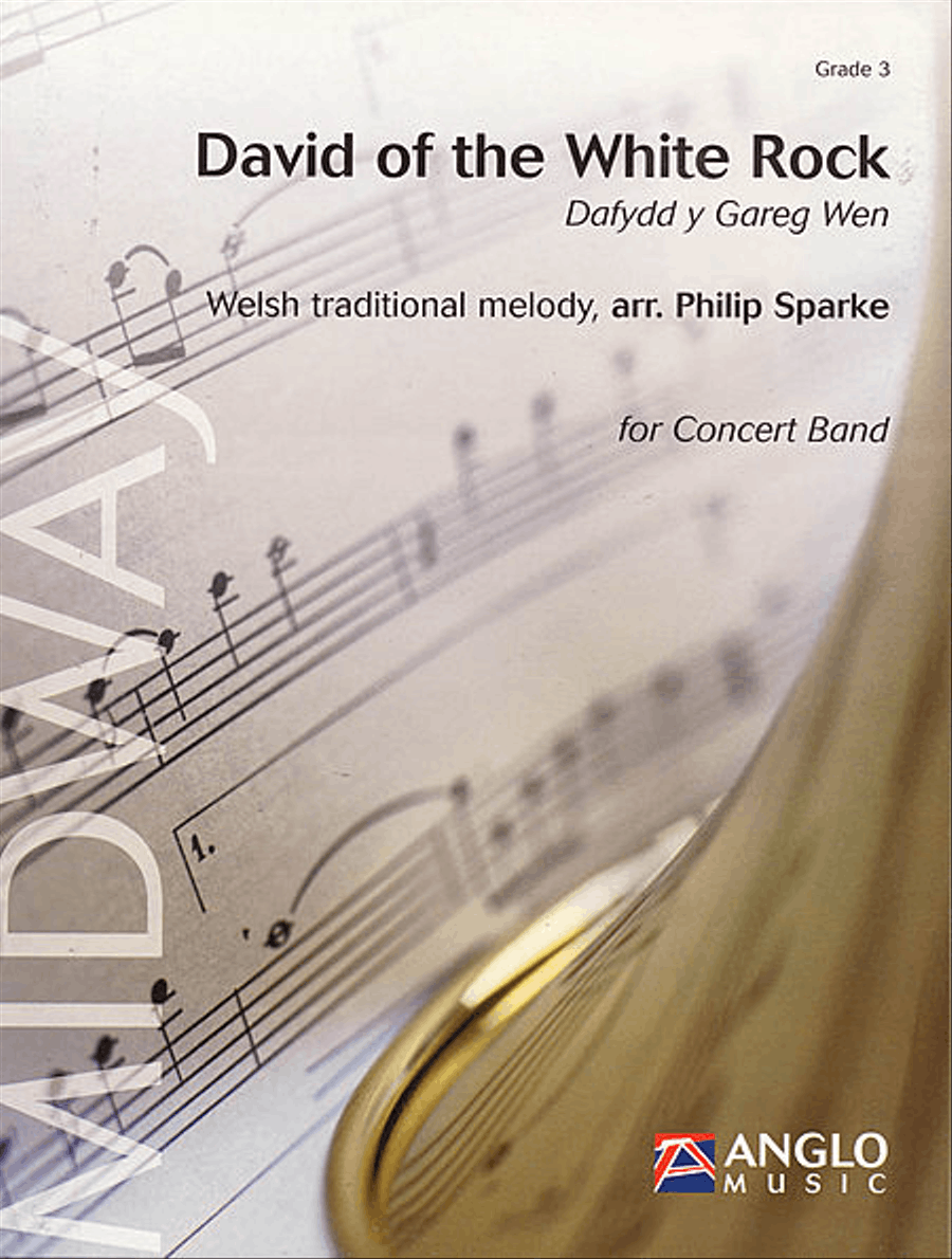 David of the White Rock (Dafydd y Gareg Wen) Concert Band scores gallery preview page 1