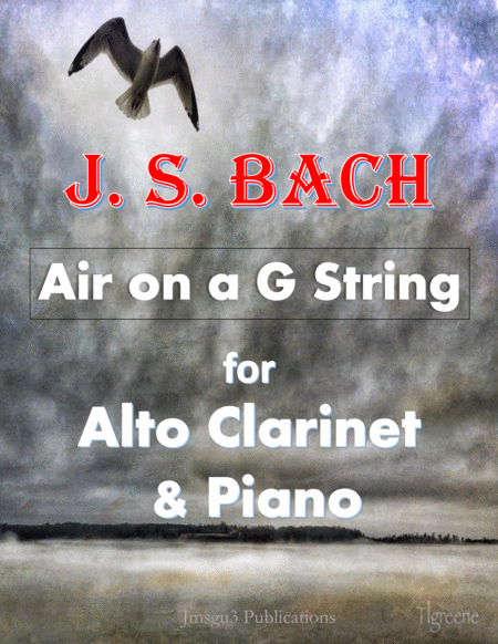 Bach: Air on a G String for Alto Clarinet & Piano image number null