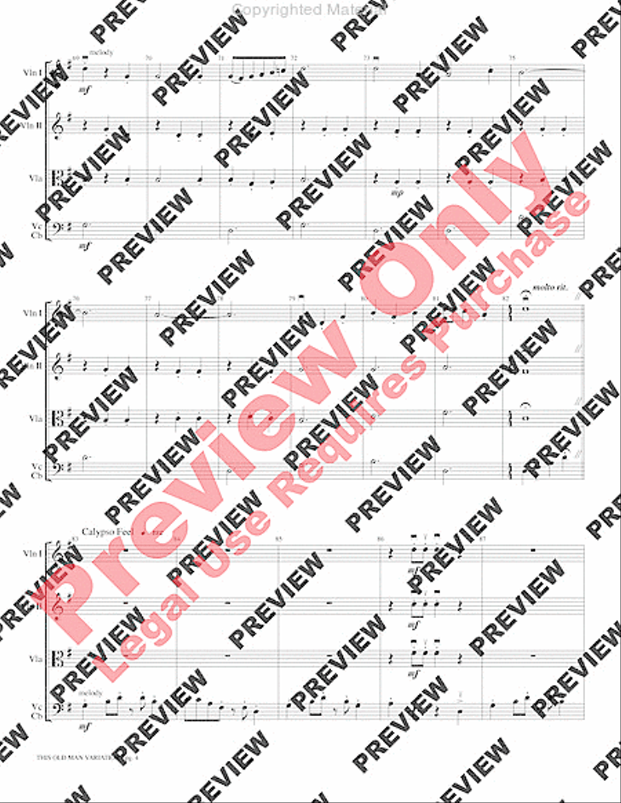This Old Man Variations This Old Man Variations String Orchestra scores gallery preview page 7