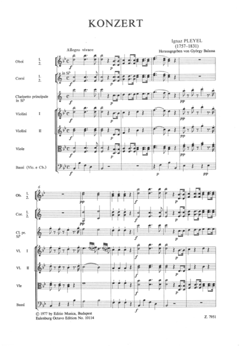 Concerto for clarinet no. 2