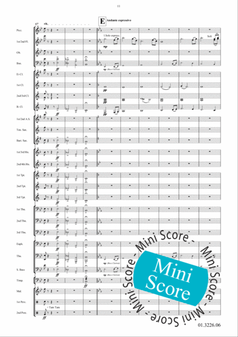 Nanga Parbat Concert Band scores gallery preview page 19