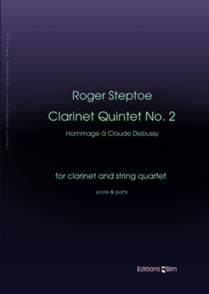 Book cover for Clarinet Quintet N° 2
