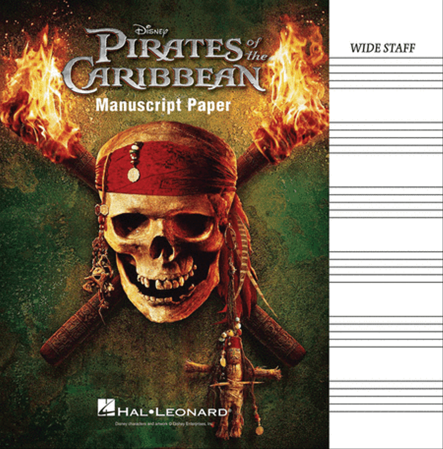 Pirates of the Caribbean Staff Paper scores gallery preview page 1