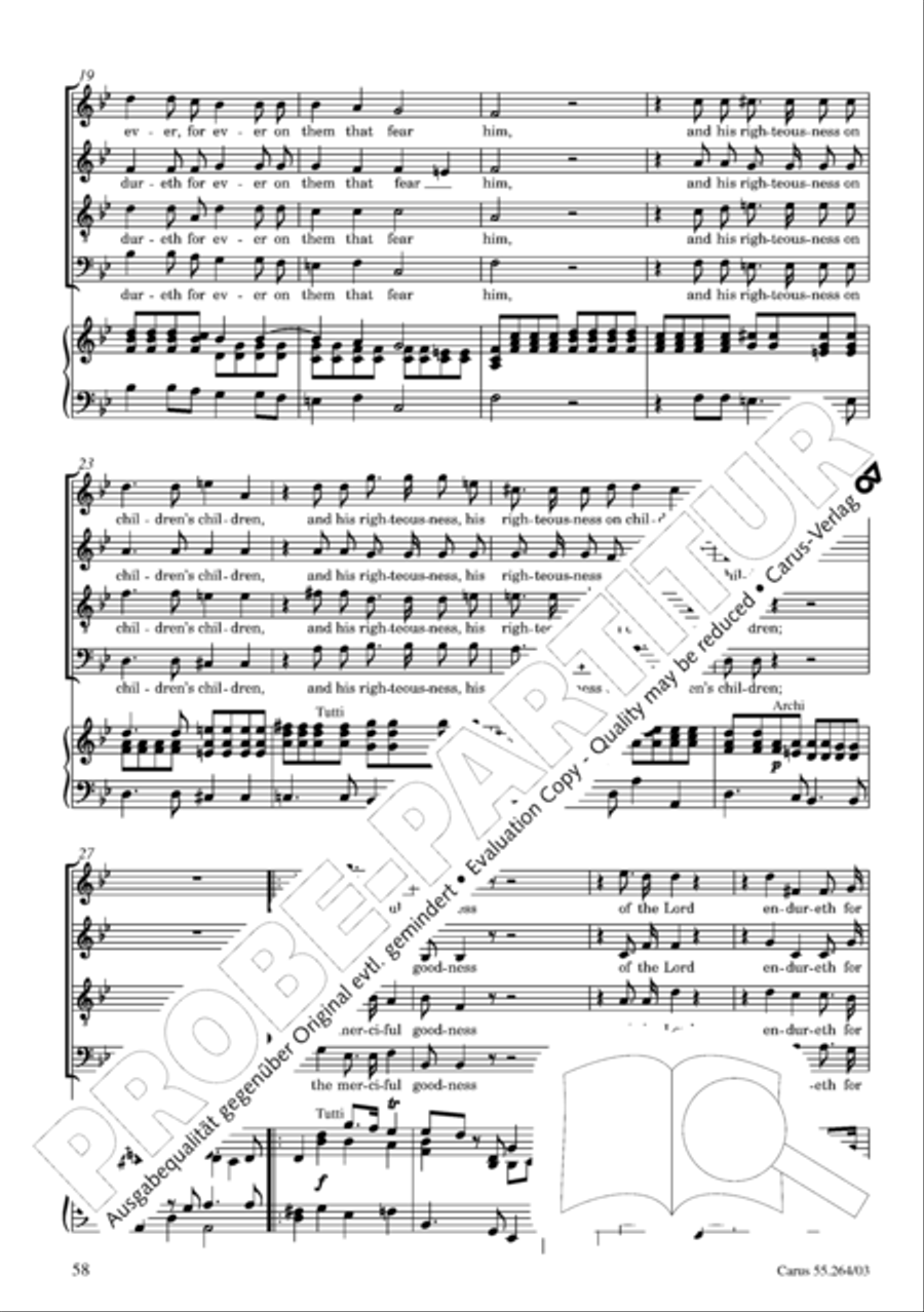 Israel in Egypt - Part I 4-Part scores gallery preview page 63