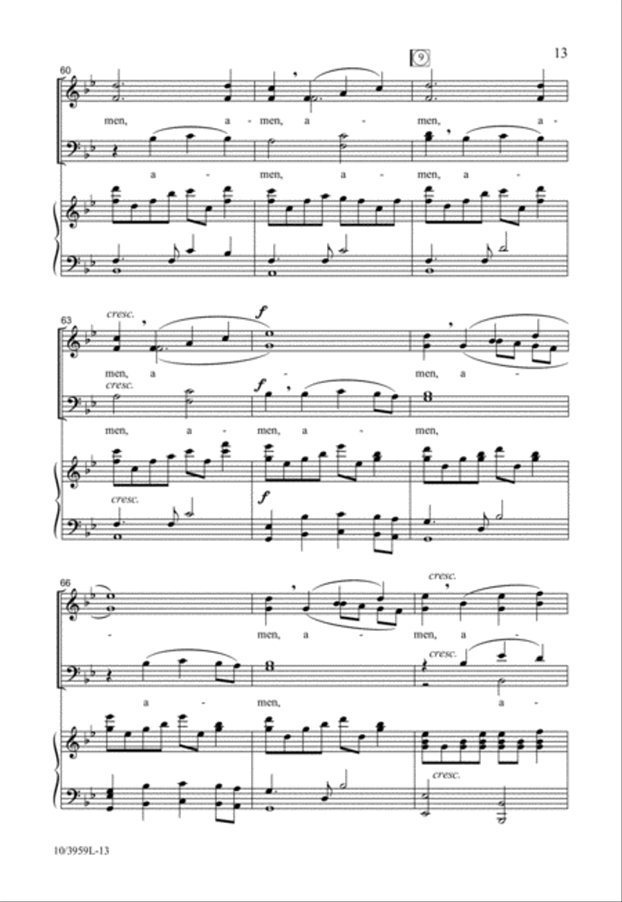 Worthy is the Lamb 4-Part scores gallery preview page 13