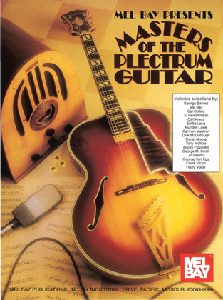 Book cover for Masters of the Plectrum Guitar
