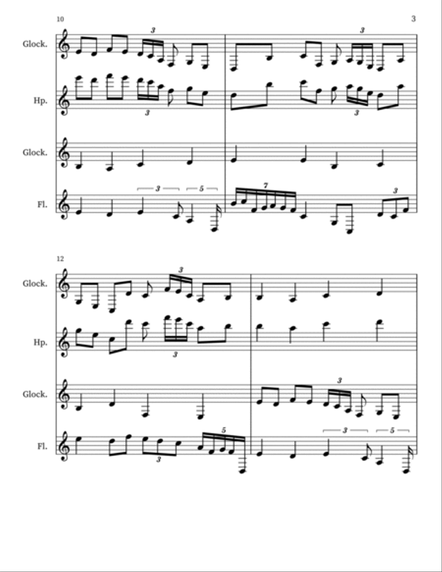 Confection 96 Flute scores gallery preview page 3