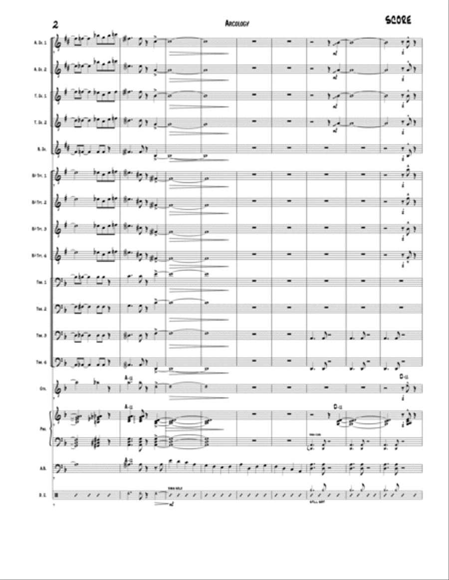 Arcology Jazz Ensemble scores gallery preview page 3