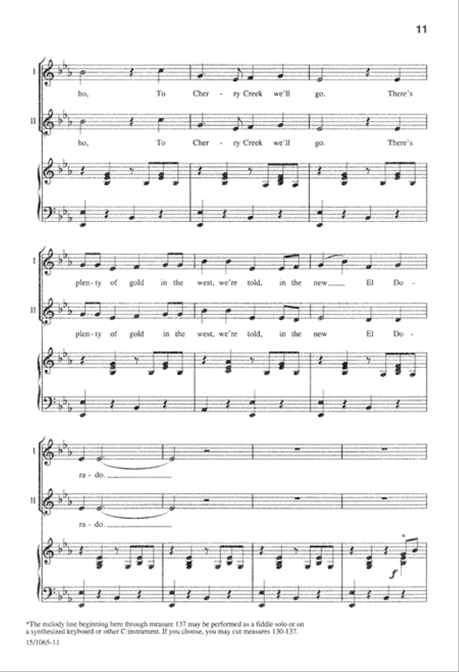 Americans West 2-Part scores gallery preview page 11