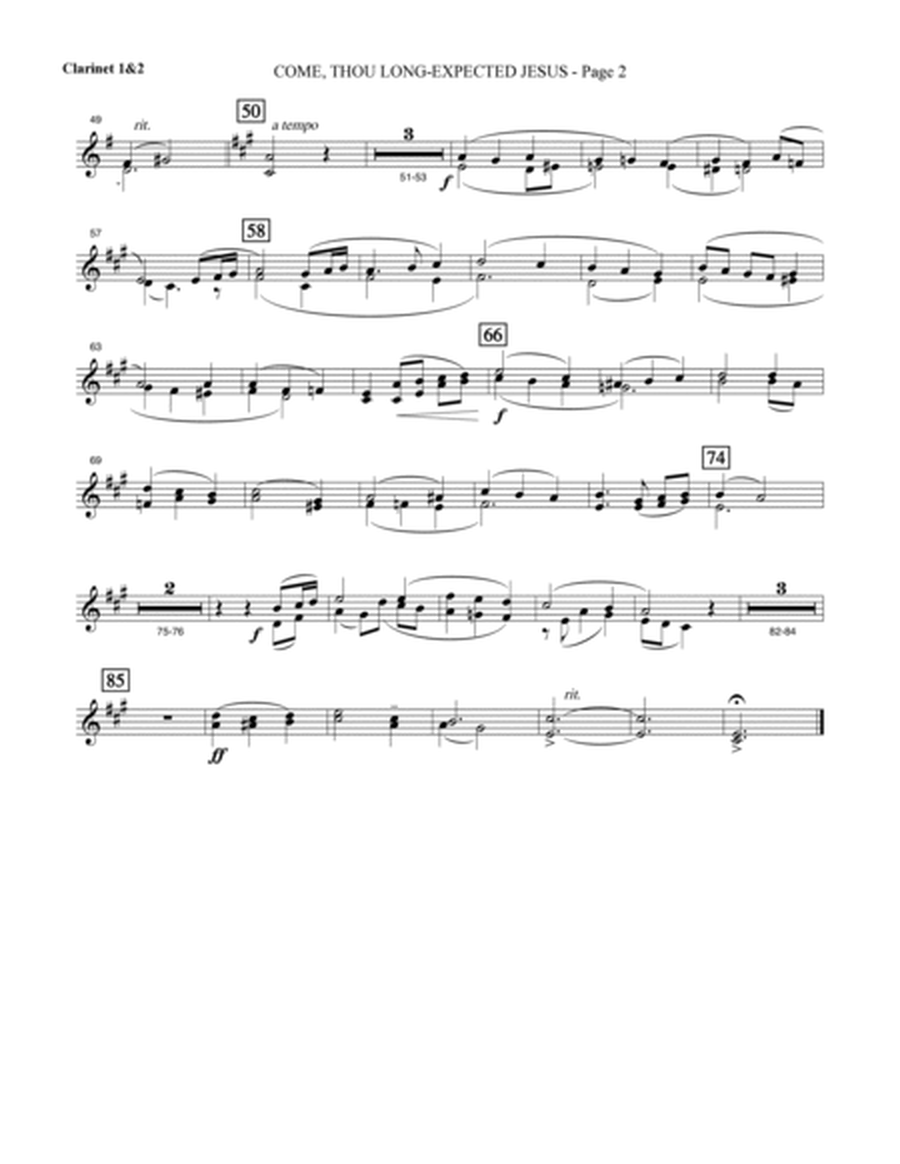 Carols for Choir and Congregation - Bb Clarinet 1 & 2