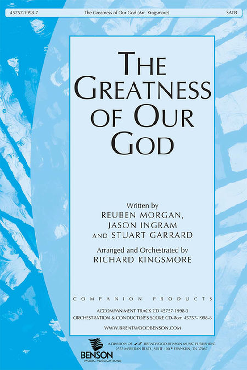 The Greatness Of Our God (Split Track Accompaniment CD)