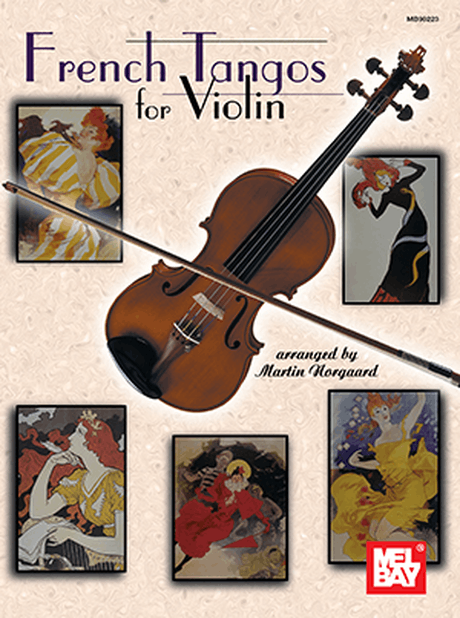French Tangos for Violin French Tangos for Violin Violin Solo scores gallery preview page 1