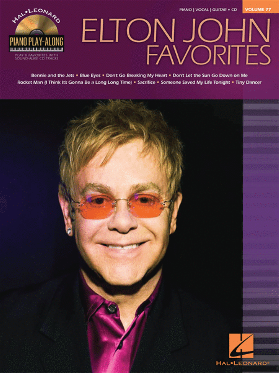 Elton John Favorites Piano scores gallery preview page 1