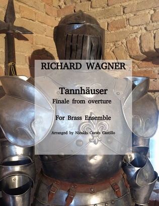 Book cover for Richard Wagner - Tannhäuser (Pilgrim's Chorus from overture) for Brass Ensemble