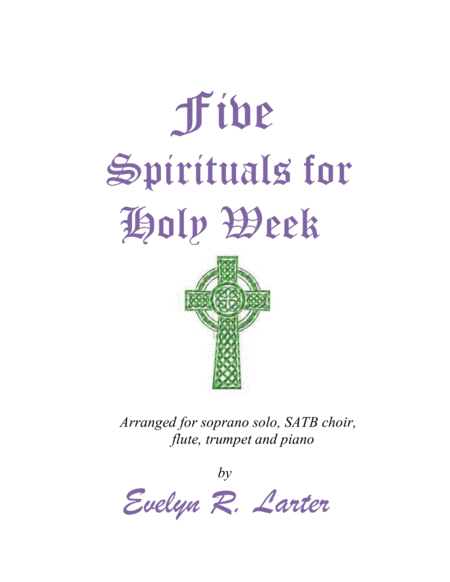 Five Spirituals for Holy Week image number null