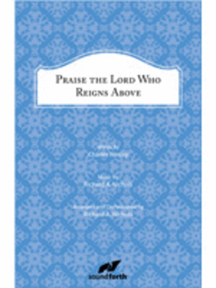 Book cover for Praise the Lord Who Reigns Above