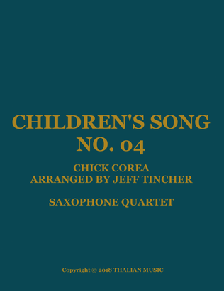 Children's Song No. 4