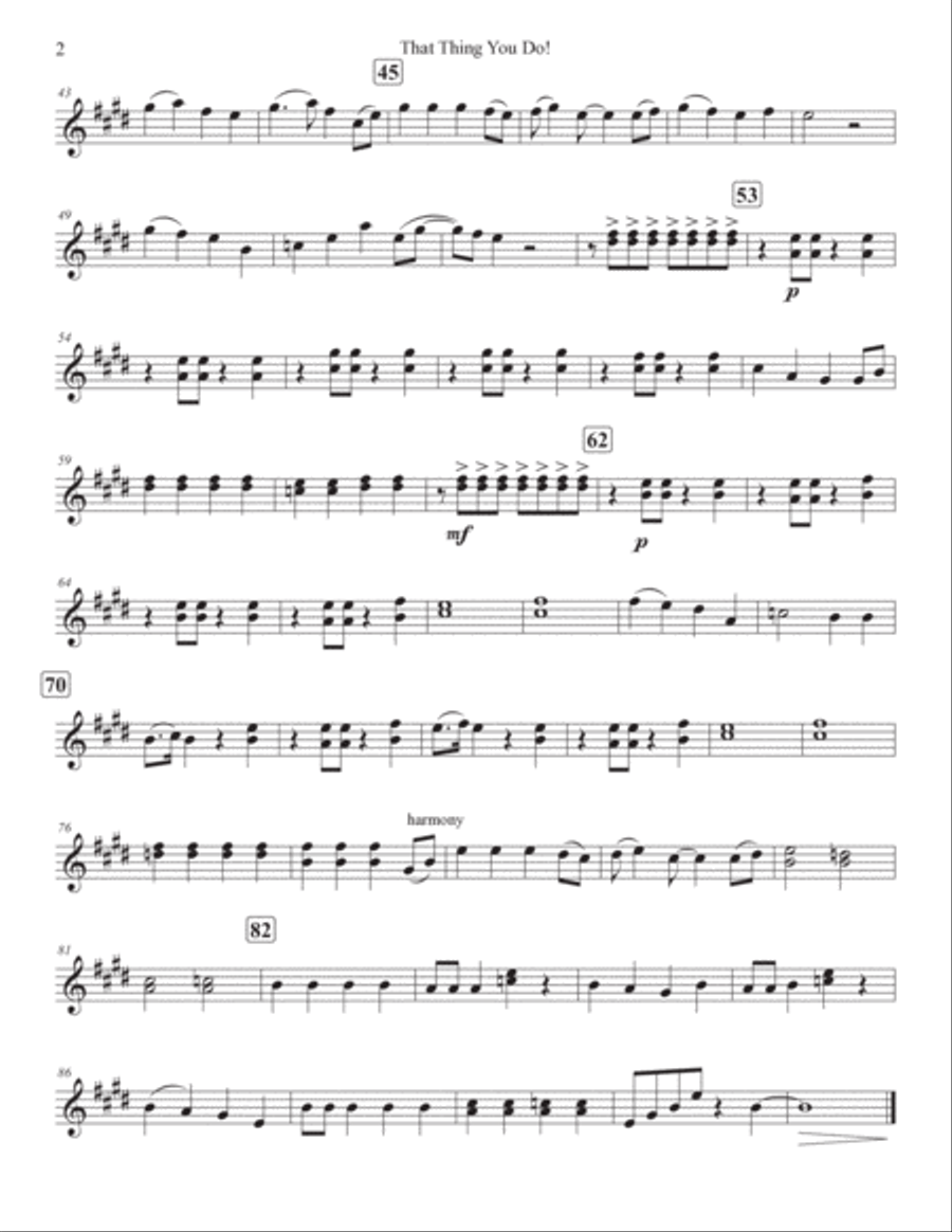 That Thing You Do! Chamber Music scores gallery preview page 5