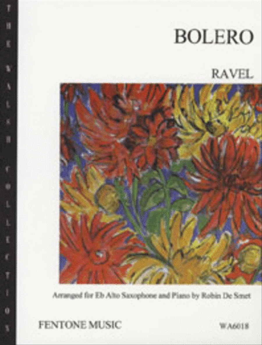 Bolero For Saxophone Alto Saxophone scores gallery preview page 1