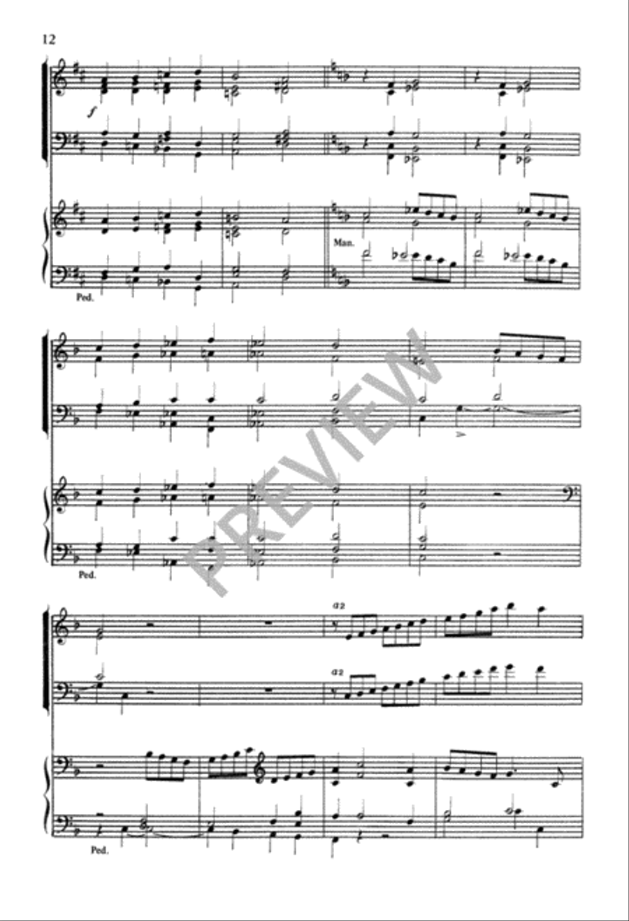 Angels We Have Heard On High 3-Part scores gallery preview page 13