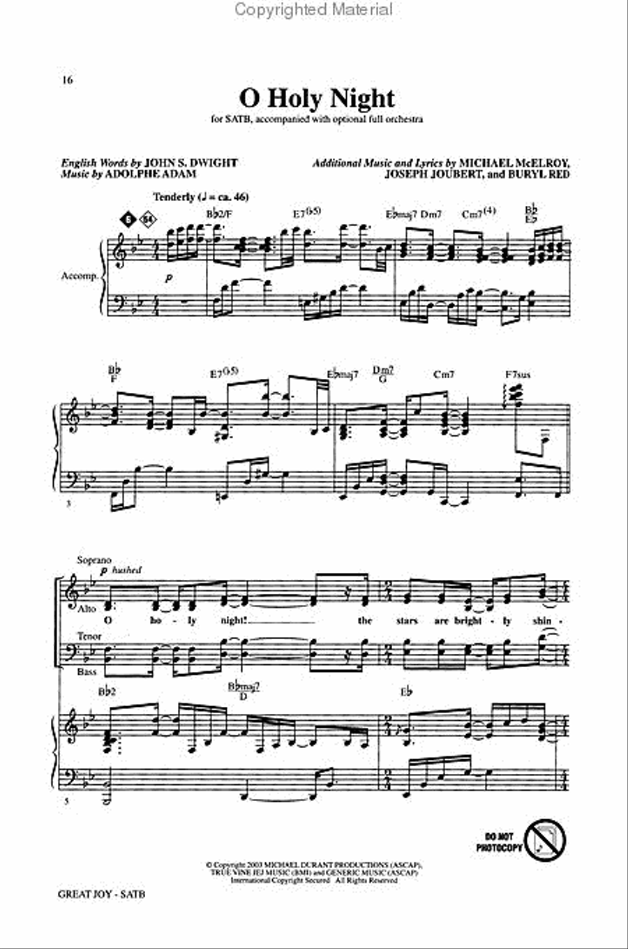 Great Joy 4-Part scores gallery preview page 2