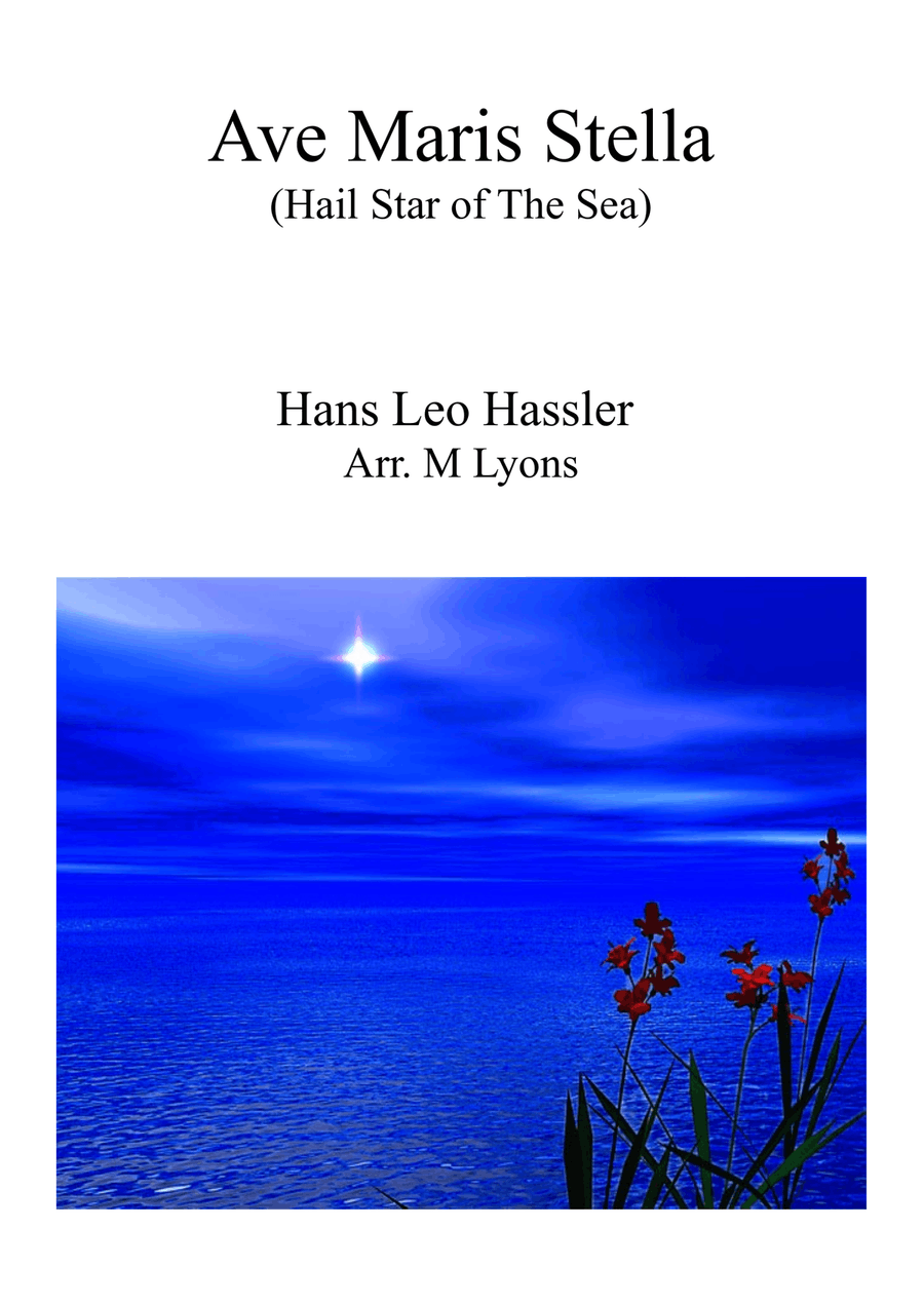 Ave Maris Stella - Hans Leo Hassler (Brass quartet) Brass Quartet scores gallery preview page 1
