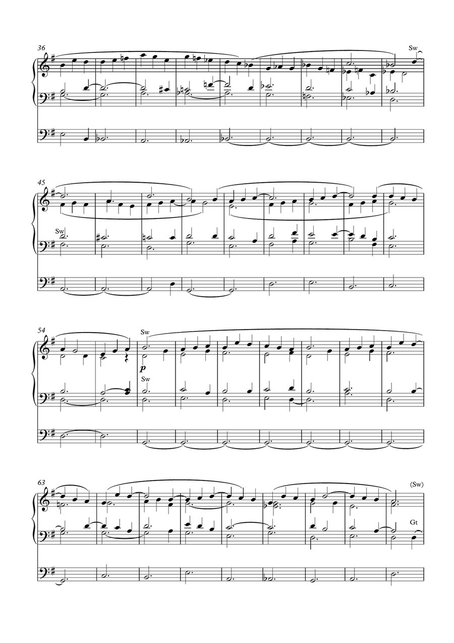 Organ Chorale Prelude on St. Clement 