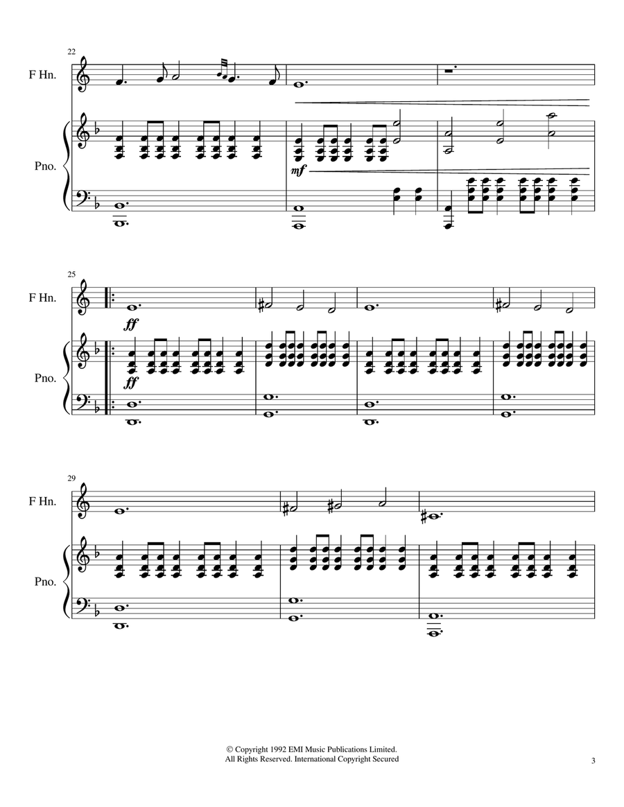 Conquest Of Paradise Conquest Of Paradise Piano scores gallery preview page 3