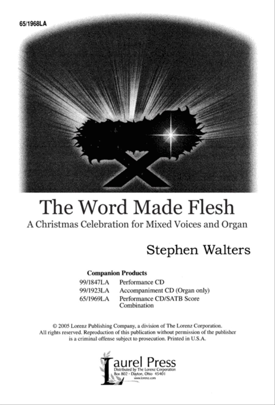 The Word Made Flesh 4-Part scores gallery preview page 3