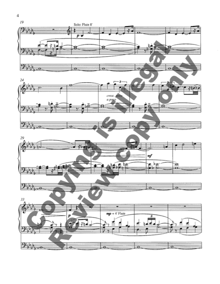Prelude and Fugue: In Memoriam Nadia Boulanger by David Conte Organ - Sheet Music