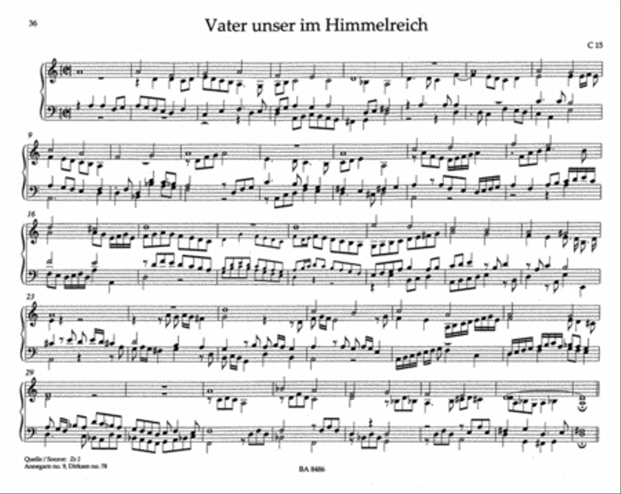 Choralbearbeitungen (Teil 2) Harpsichord scores gallery preview page 2