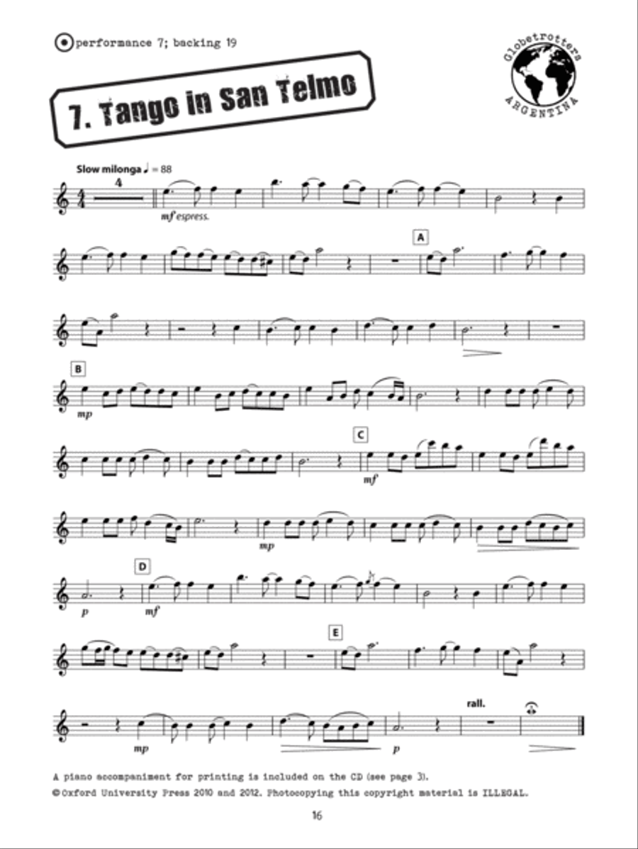 Flute Globetrotters Flute Solo scores gallery preview page 3