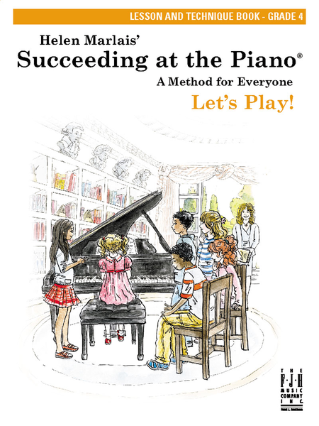 Succeeding at the Piano - Lesson and Technique Book, Grade 4