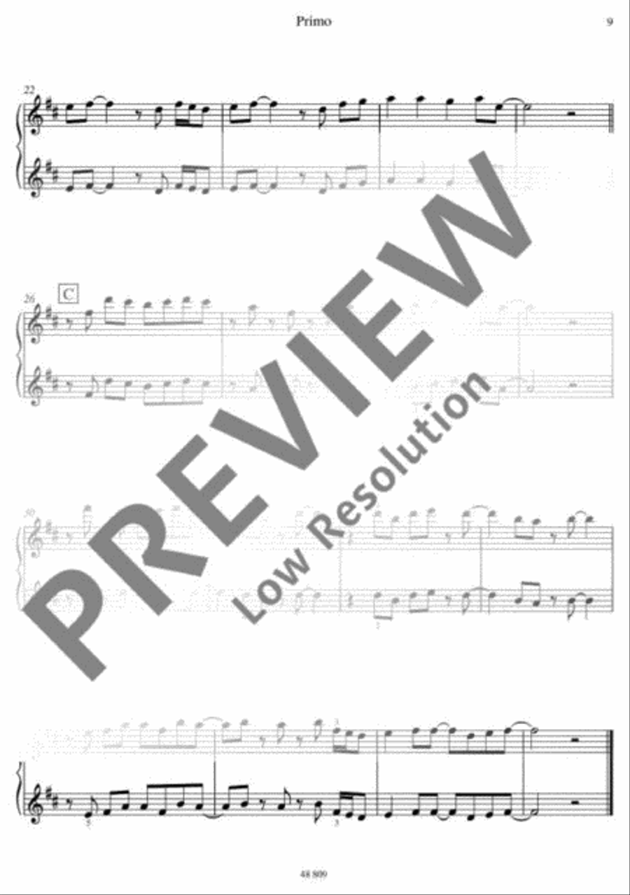 Just for Fun Piano Duet scores gallery preview page 10