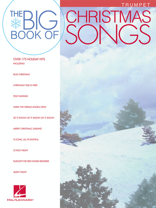Book cover for Big Book of Christmas Songs for Trumpet