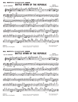Battle Hymn Of The Republic - 1st Bb Cornet