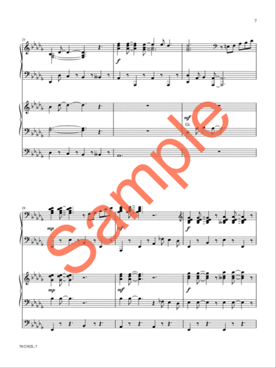 Rise Up, Shepherd Christmas scores gallery preview page 7