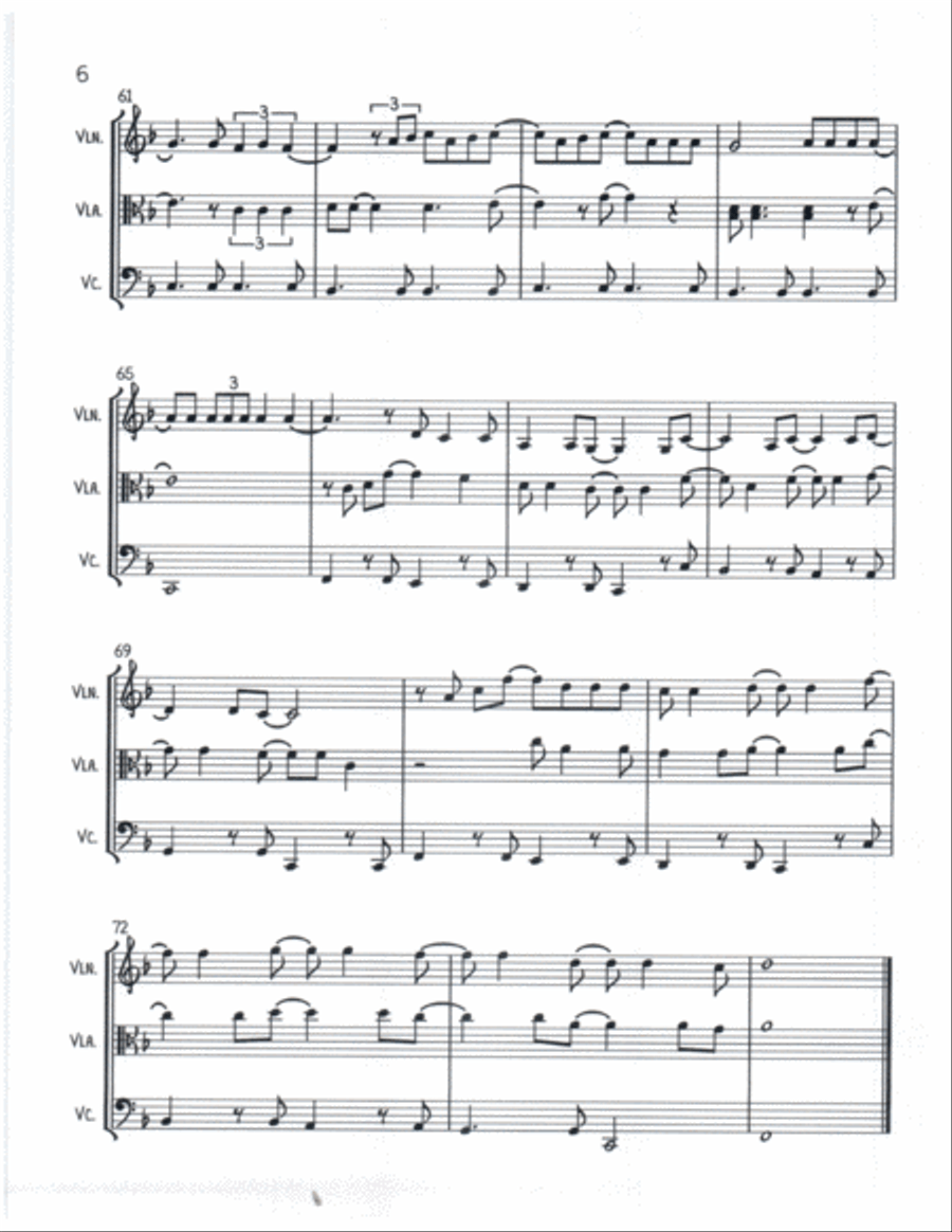Better Together String Trio scores gallery preview page 6