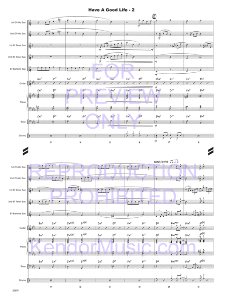 Saxophone Section Workout with MP3s (6 pieces to develop the jazz ensemble section) image number null