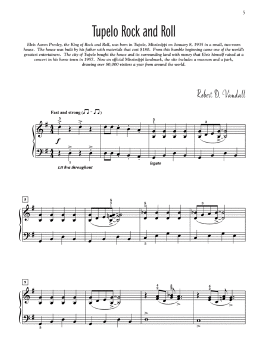 Scenes from the South Piano Solo scores gallery preview page 3