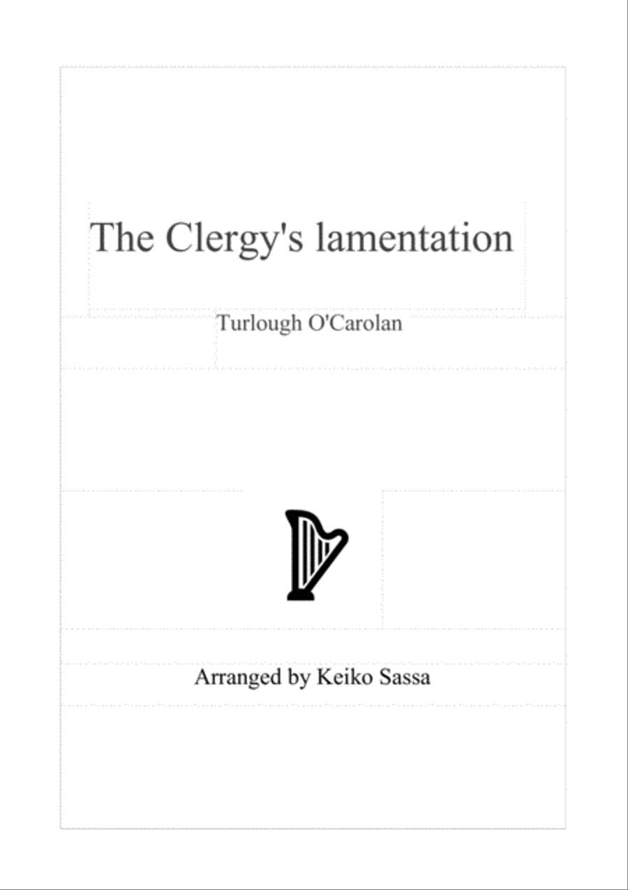 The Clergy's lamentation Harp scores gallery preview page 1