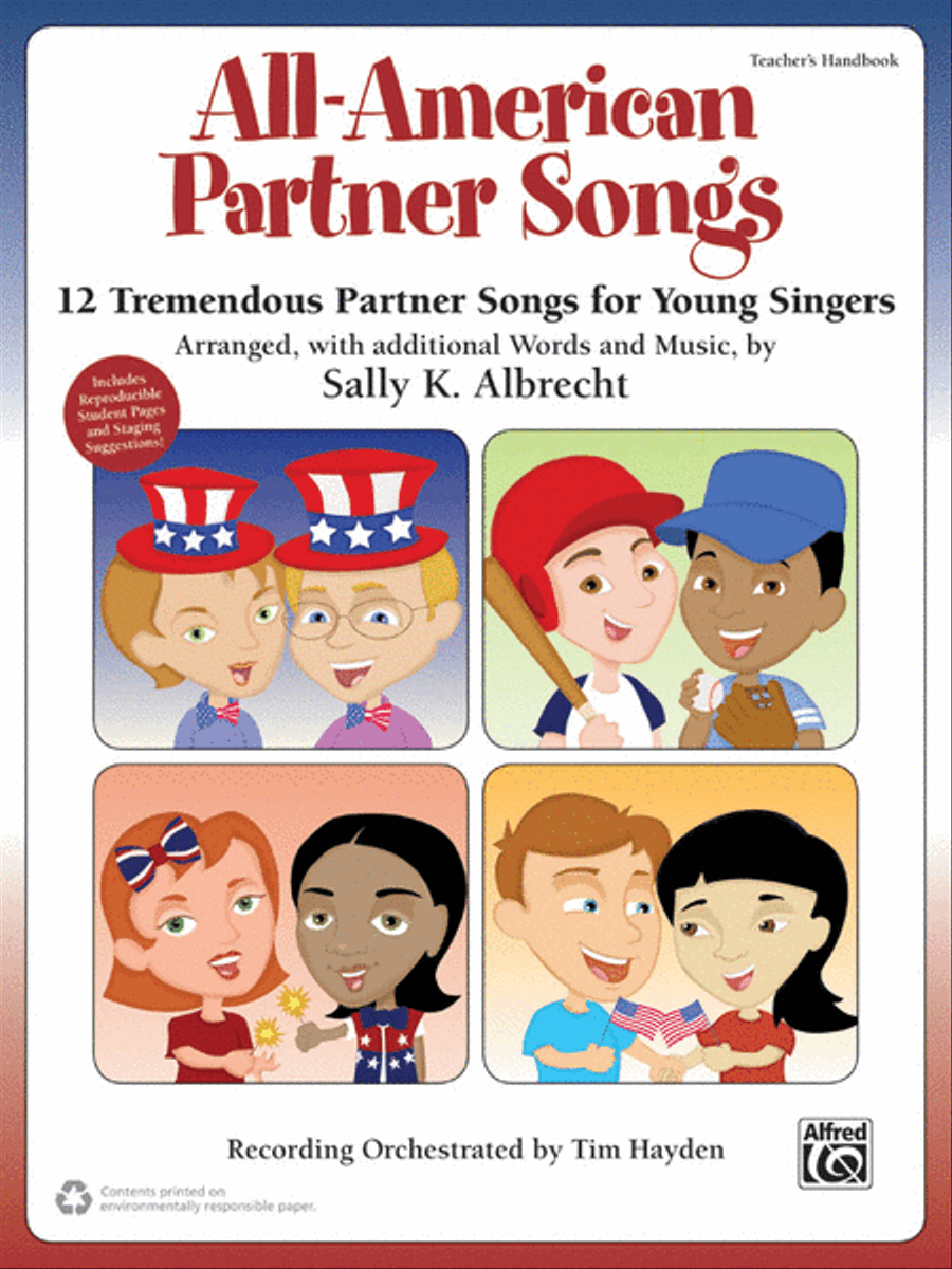 All-American Partner Songs 2-Part scores gallery preview page 1