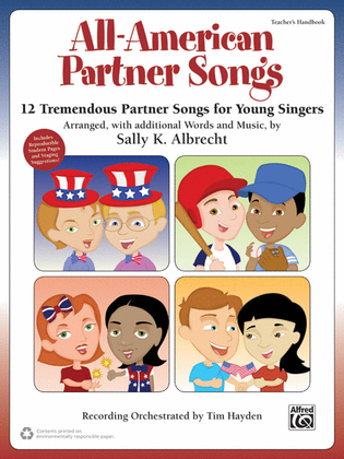 Book cover for All-American Partner Songs