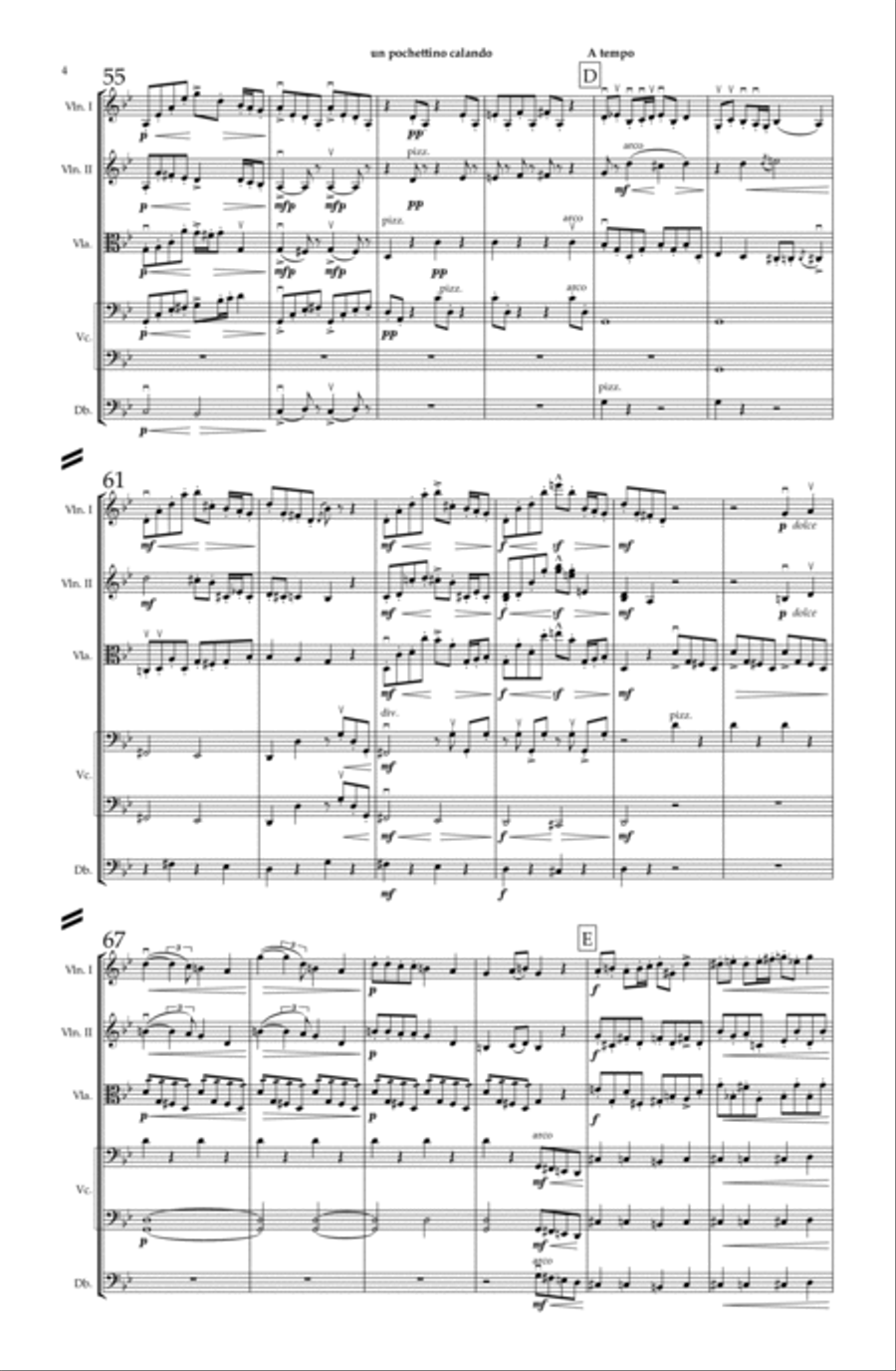 Reinecke Serenade for Strings Op. 242 String Orchestra scores gallery preview page 4