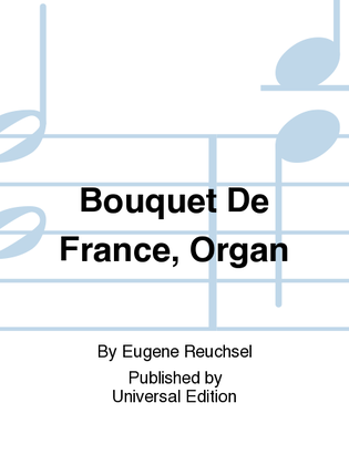 Book cover for Bouquet De France, Organ