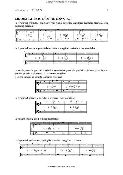 Selva di Vari Precetti. La pratica musicale tra i secoli XVI e XVIII nelle fonti dell'epoca - Vol. IV: L'ornamentazione piccola