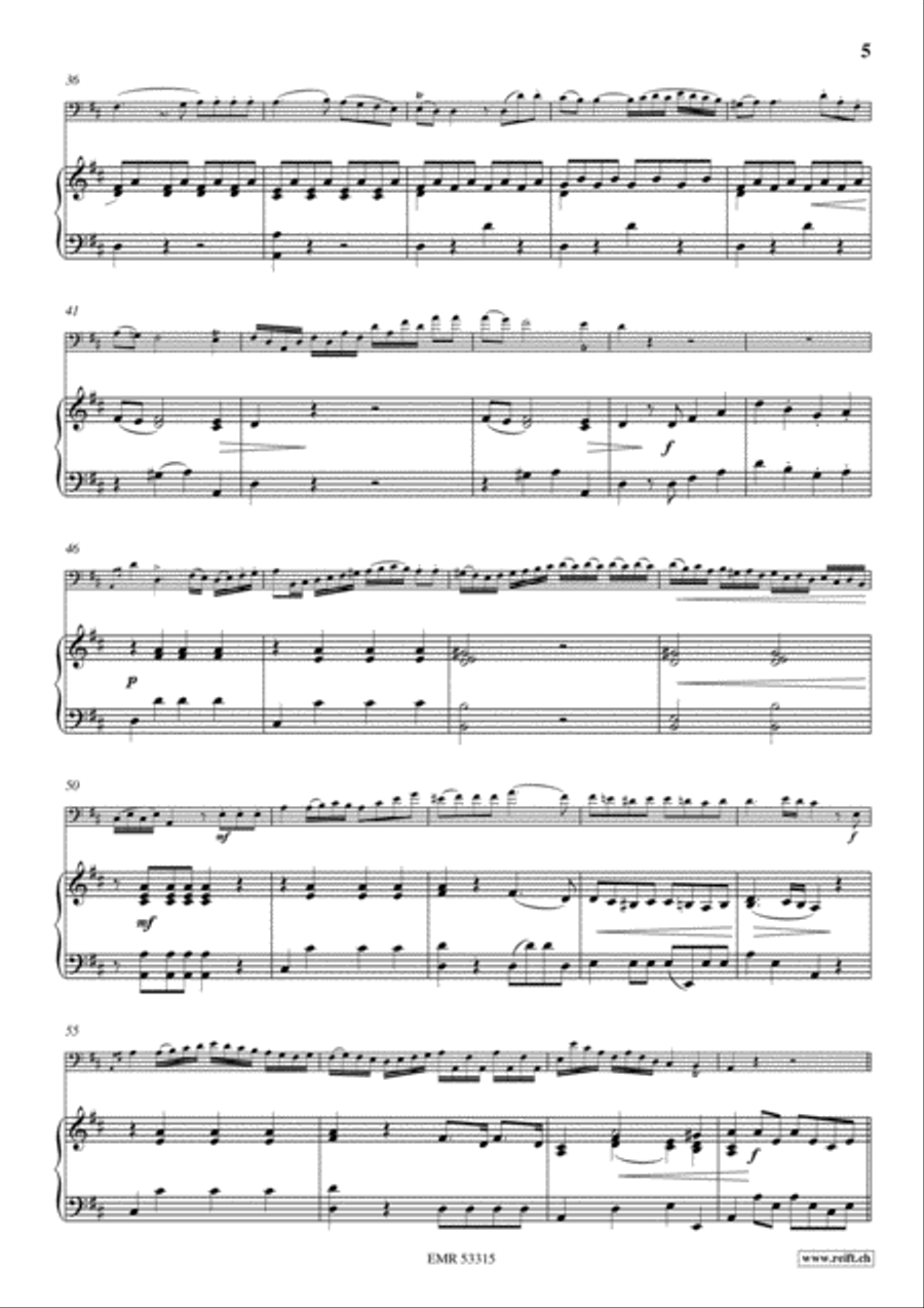 Concerto in D Major Piano Accompaniment scores gallery preview page 4
