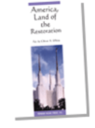 Book cover for America, Land of the Restoration - SATB